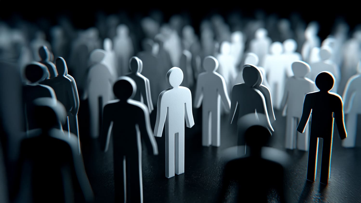 Blending into crowd 02